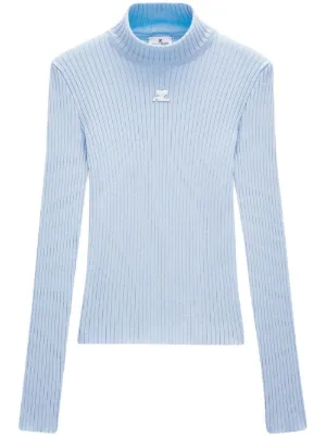 Courrèges Reedition ribbed sweater