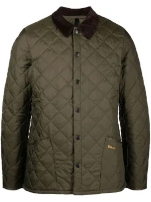 Barbour quilted shirt jacket