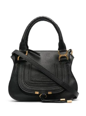 Chlo&eacute; small Marcie leather tote bag
