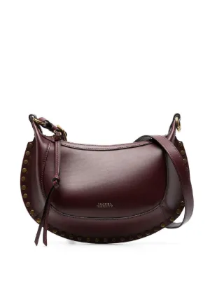 ISABEL MARANT Oskan Moon shoulder bag in soft leather