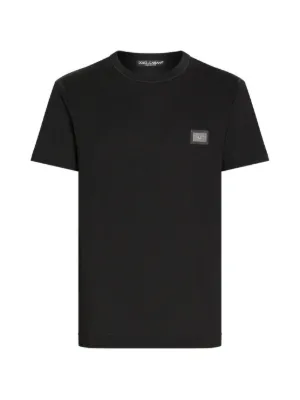 Dolce & Gabbana Cotton T-shirt with branded tag