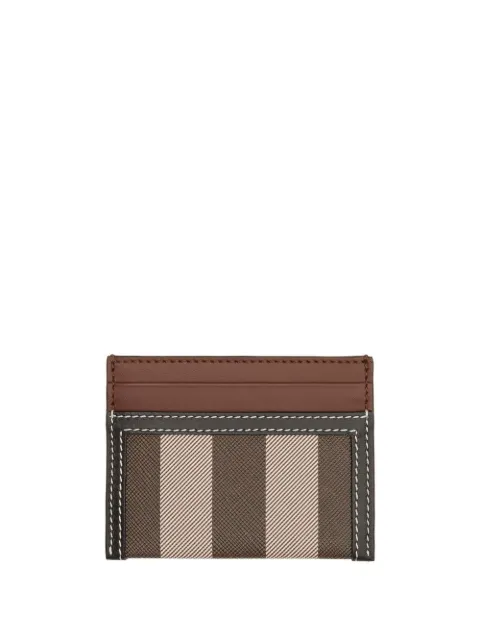 Burberry Check card case