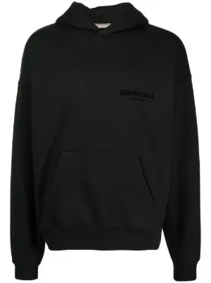 FEAR OF GOD ESSENTIALS logo-print hoodie
