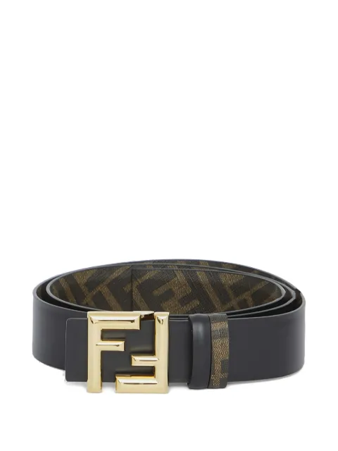 FENDI FF monogram reversible belt
