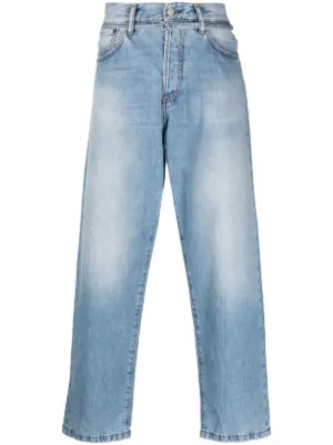 Acne Studios straight-leg cotton jeans 