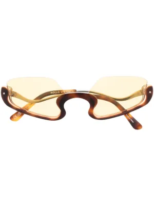 Henrik Vibskov Rollo tortoise sunglasses