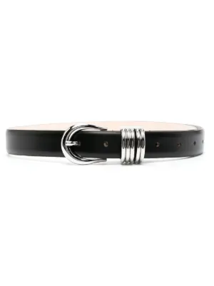 D&eacute;hanche Hollyhock leather belt