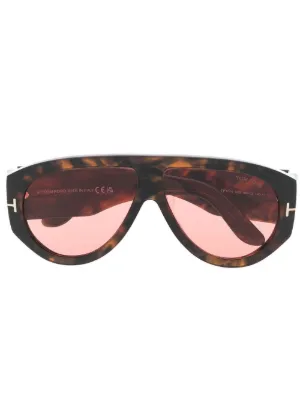 TOM FORD Eyewear Bronson pilot-frame sunglasses