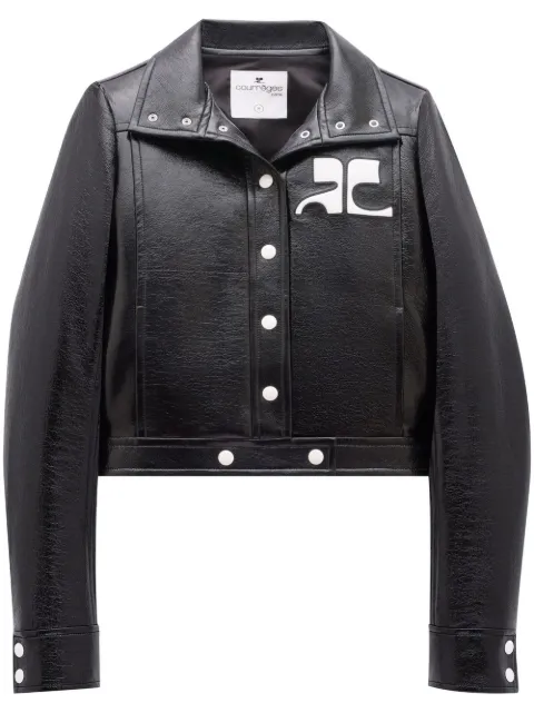 Courr&egrave;ges logo-patch Re-edition jacket