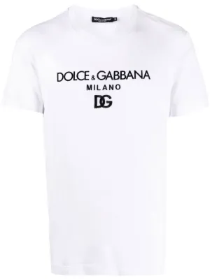 Dolce & Gabbana DG Essentials logo-embroidered T-shirt