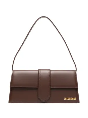 Jacquemus The long Bambino leather shoulder bag