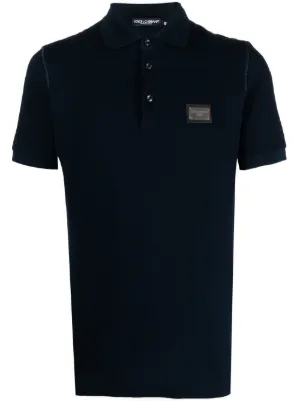 Dolce & Gabbana DG Essentials cotton piqué polo shirt 