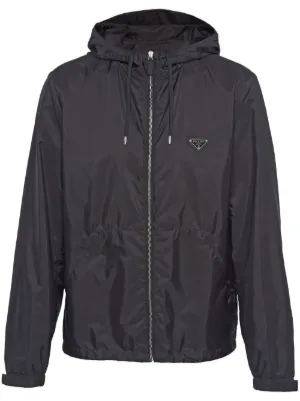 Prada Re-Nylon hooded jacket