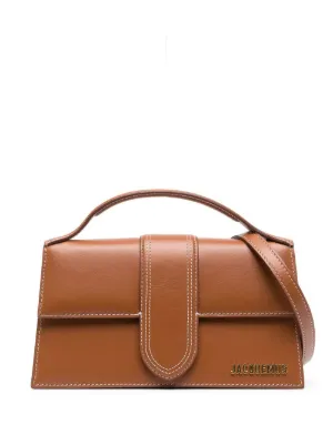 Jacquemus large Le Bambino contrast-stitched tote bag