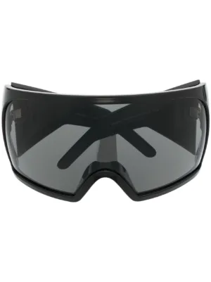 Rick Owens Kriester shield-frame sunglasses