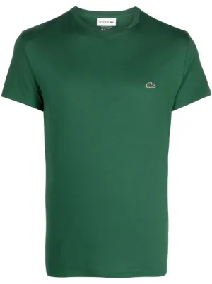 Lacoste logo-patch T-shirt