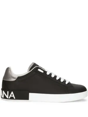 Dolce & Gabbana calfskin nappa Portofino sneakers