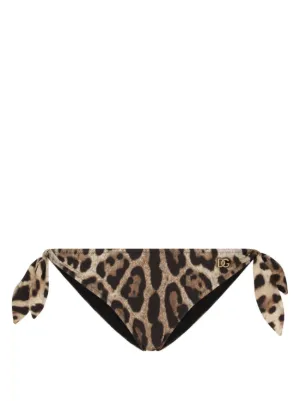 Dolce & Gabbana leopard-print bikini bottom 