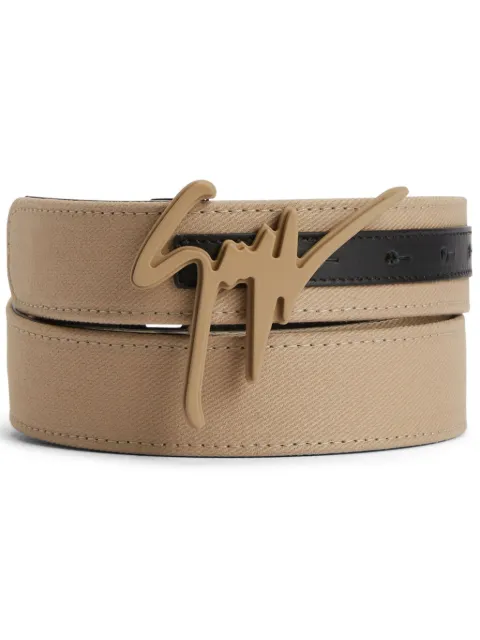 Giuseppe Zanotti Giuseppe logo-lettering belt