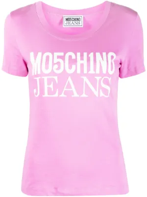 Moschino logo-print cotton T-shirt 