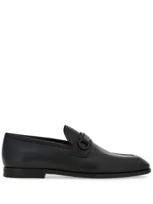 Ferragamo moccasins with Gancini ornament