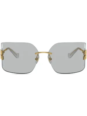 Miu Miu Eyewear Runway frameless sunglasses