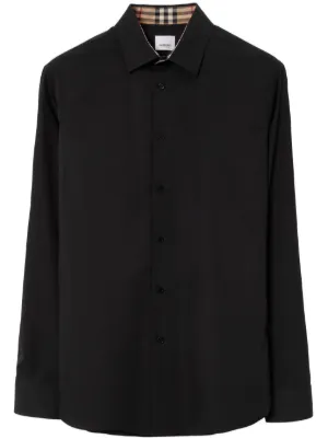 Burberry slim fit stretch cotton shirt