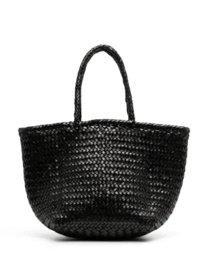 DRAGON DIFFUSION Grace Basket leather tote bag
