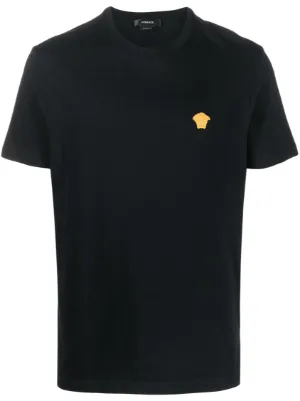 Versace Medusa embroidered T-shirt