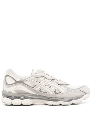 ASICS panelled leather sneakers