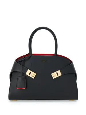 Ferragamo Hug bicolor handbag M