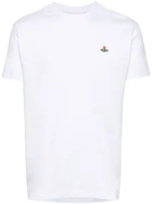 Vivienne Westwood logo-embroidered cotton T-shirt