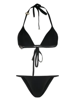 Dolce & Gabbana triangle bikini with DG logo