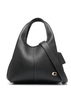 Coach Lana pebbled leather shoulder bag