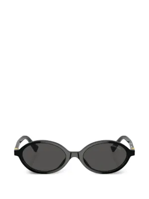 Miu Miu Eyewear logo-lettering sunglasses