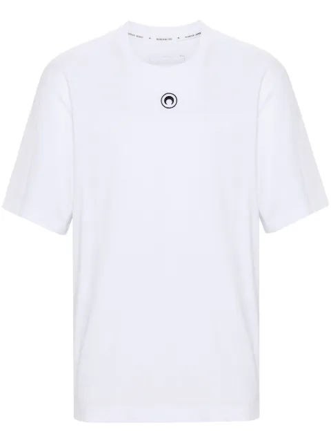 Marine Serre Moon logo jersey crewneck T-shirt