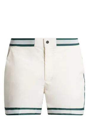 CH&Eacute; Baller striped swim shorts