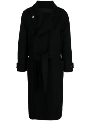 LEMAIRE belted double-breasted coat