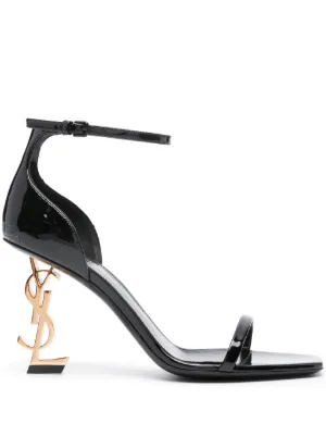 Saint Laurent Opyum patent leather sandals