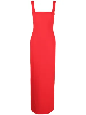 Solace London Joni square-neck maxi dress
