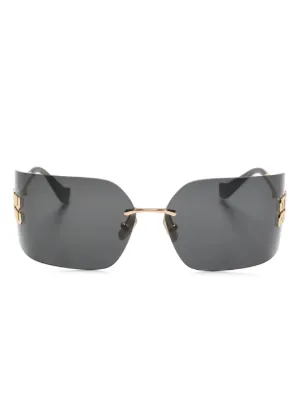 Miu Miu Eyewear Runway rectangle-frame sunglasses