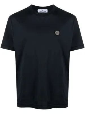 Stone Island Compass-patch jersey T-shirt