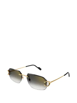 Cartier Eyewear rectangle-frame sunglasses