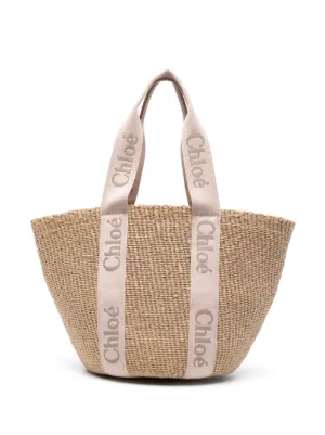 Chloé large Woody tote bag