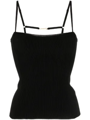 Jacquemus Le Haut Sierra ribbed tank top