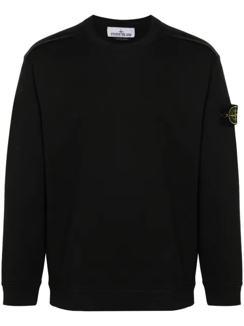 Stone Island logo-patch sweatshirt