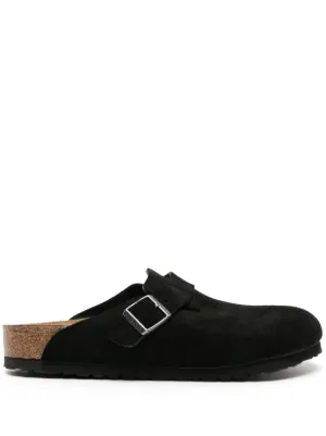 Birkenstock Boston suede slippers