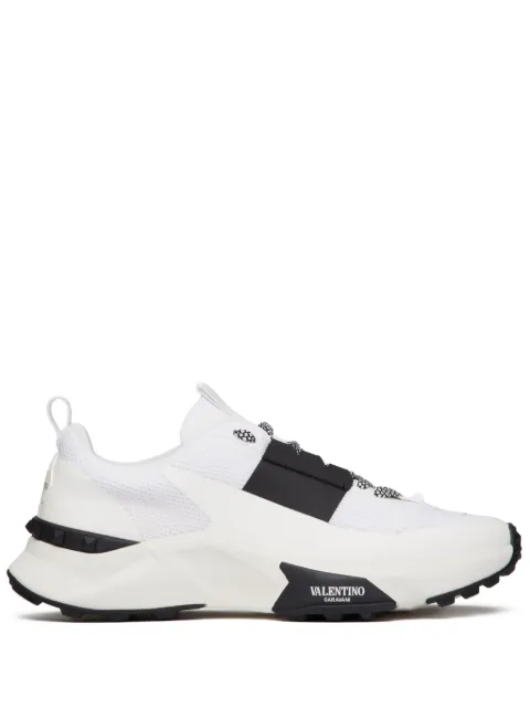 Valentino Garavani True Act low top sneakers in mesh and rubberized fabric