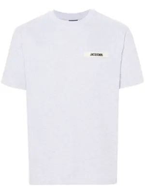 Jacquemus logo-patch T-shirt