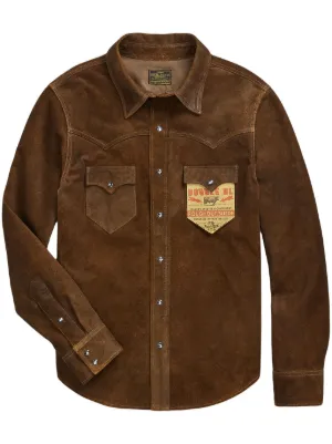 Ralph Lauren RRL suede shirt jacket